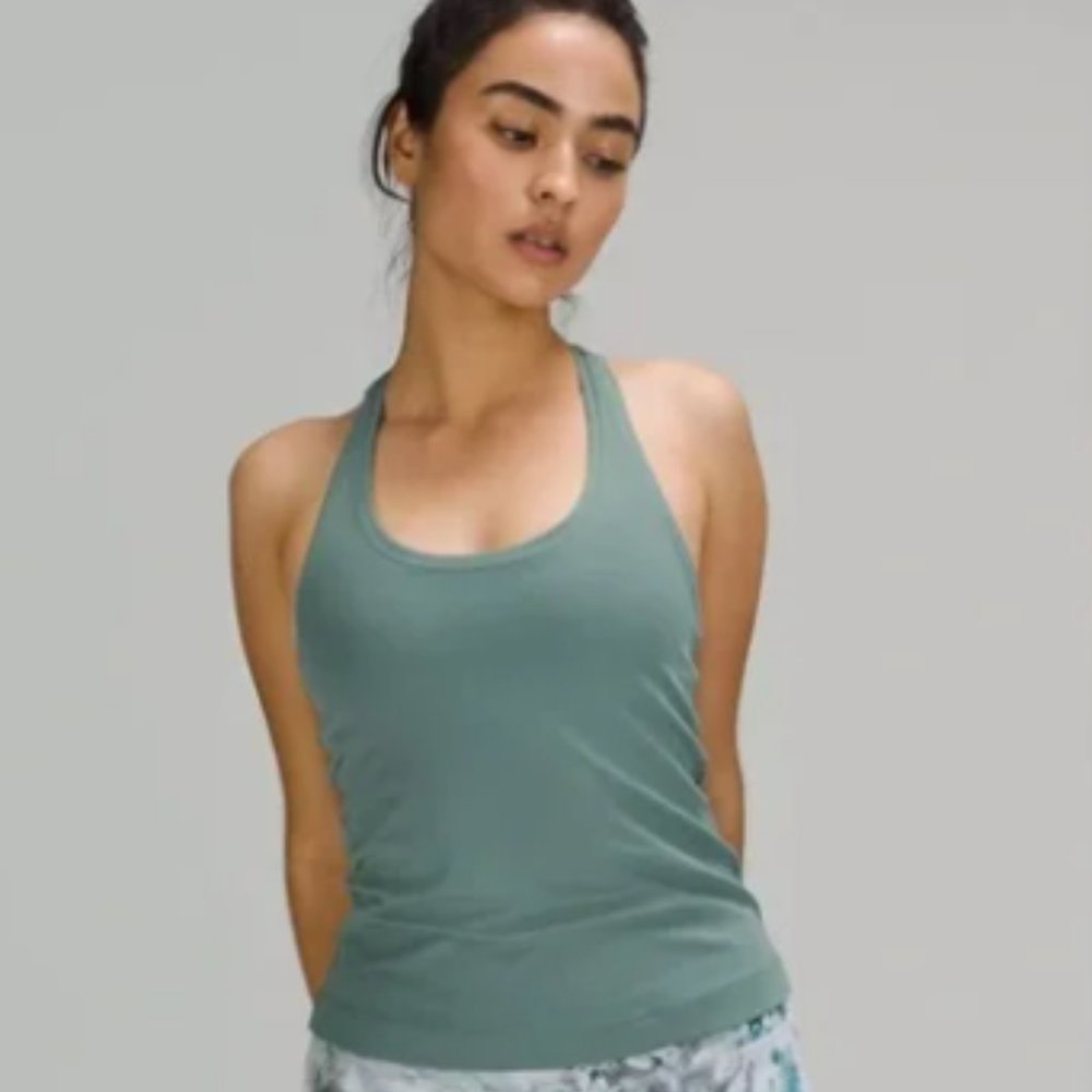 Lululemon Cool Racerback Short Tank Top Nulu